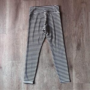 Reebok 7/8 Stripe Tight -black and white - small